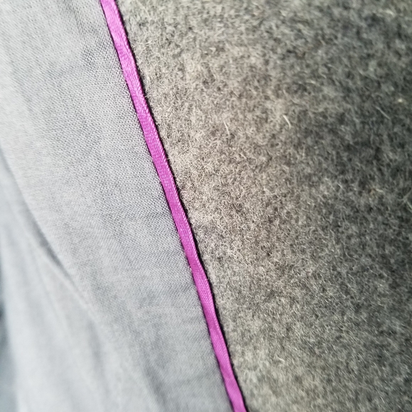 Gap Gray Wool Blend Winter Jacket Women's Size 8 - Picture 5 of 7